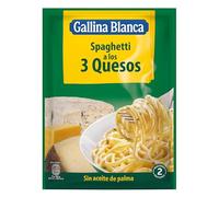 Gallina Blanca Spaghetti 3 Quesos, 175g