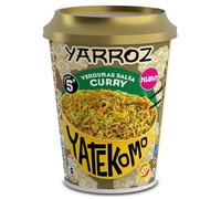 GALLINA BLANCA - Yarroz con Verduras y Salsa Curry Gallina Blanca, Vaso 82 g