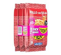 Gallina Blanca - Yatekomo Bag Pollo Soja, pack 3 x 79g
