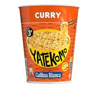 Gallina Blanca · Yatekomo Curry Fideos Orientales Cup, 61 gramos