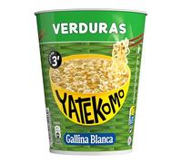 Gallina Blanca - Yatekomo Verduras, 60 Gramo (Paquete de 6)