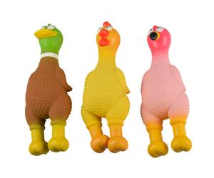 Gallina de látex con sonido para perro - Duvo Plus