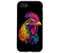 Gallina Granja Chicken Granjero Dulces Pollos Aves Gallinas Carcasa para iPhone SE (2020) / 7 / 8