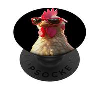 Gallina Granja Chicken Granjero Dulces Pollos Aves Gallinas PopSockets PopGrip Adhesivo