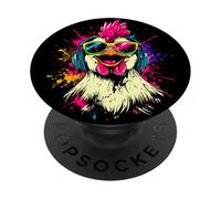 Gallina Granja Chicken Granjero Dulces Pollos Aves Gallinas PopSockets PopGrip Adhesivo