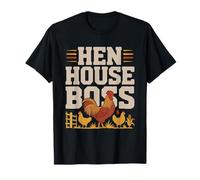 Gallina House Boss Guardiana De Gallinas Women Chicken Camiseta