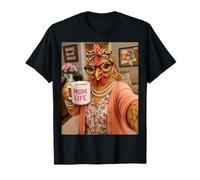 Gallina Pollo Selfie Meme Humor Mamá Mamá Amor Apreciación Camiseta