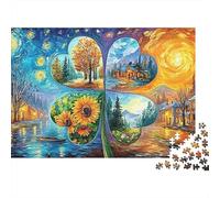 Gallinas de Cuentos de Hadas Puzzle De 1000 Piezas Puzzle Arte Entretenimiento Creativo Adultos Y Niños A Partir De 12 Año 70x50cm/1000pcs