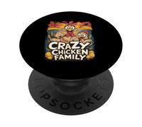 Gallinas de Granja Divertidas de la Familia de Pollo PopSockets PopGrip Adhesivo
