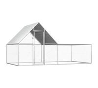 Gallinero de acero galvanizado para gallinas
