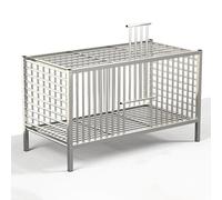 Gallinero Grande, Gallinero De Metal con Puerta Corredera, Jaula para Aves De Corral Al Aire Libre, Uso para Cobayas, Erizos, Animales Pequeños(120 * 60 * 70CM)