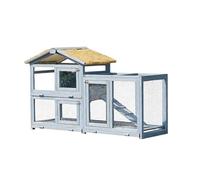 Gallinero Lo último en jaulas for Conejos for Mascotas al Aire Libre, Elegante casa for, Acogedor Nido de for conejitos Felices Jaula Grande para Aves de Corral