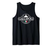 Gallipoli Italia City Travel Souvenir Design Camiseta sin Mangas