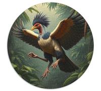Gallo 1000p Rompecabezas Redondo Adultos-Niños animaless Das Tier Wild animaless Beast Circular Puzzle Niños: 3D Cartón Juego Familiar Impossible Regalos 1000pcs (67.5x67.5cm)