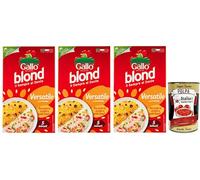 Gallo - Arroz versátil, granos para todas las recetas - 3 paquetes de 1 kg [3 kg]