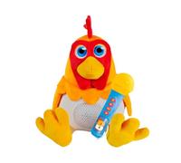 Gallo Bartolito con micrófono. La Granja de Zenón (Reig4935)