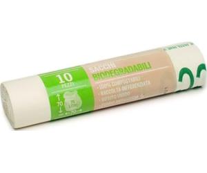 Gallo, Bio - Bolsas biodegradables y compostables de 75 l, en Rollo Que contienen 10 Unidades, 70 x 70 cm, 75 l