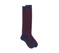 Gallo - Calcetines largos, Men's long royal twin-rib cotton socks, El Calcetín Italiano