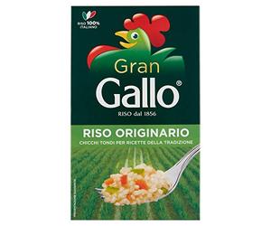 Gallo - ChicchiRicchi, Riso Originario, Chicchi Tondi - 1000 g