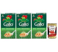 Gallo - ChicchiRicchi, Riso Originario, Chicchi Tondi - 1000 g