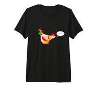 Gallo de Animales de Granja Cock-A-Doodle-Doo en Pollo japonés Camiseta Premium