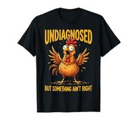 Gallo Divertido sin diagnosticar Pero Algo no está Bien Camiseta