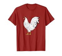 Gallo Filipino, Pelea de gallos, Deporte de gallos Camiseta, Hombre, Arándano, 3XL