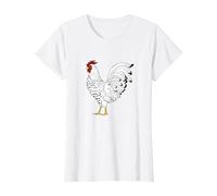 Gallo Filipino, Pelea de gallos, Deporte de gallos Camiseta, Mujer, Blanco, XS