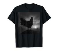 Gallo heroico en el Cabo Que Fluye de pie en la azotea Camiseta