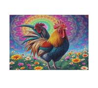 Gallo Puzzle 300 Piezas Familiar Creativo Paisaje de Edificio Rompecabezas 3D para Familia Juguete Educativo Construir Maquetas Aliviar Estrés 300 PCS