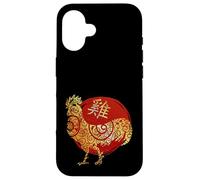 Gallo Signo Estrella del horóscopo Zodiaco Chino Carcasa para iPhone 16