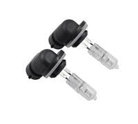 Galloparts 2 bombillas halógenas de 12 V 50 W para faros delanteros, compatibles con Bobcat, tractores y cosechadoras, lente de vidrio transparente