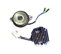 Galloparts Alternador y regulador 15531-64016 15351-64600 compatible con excavadora Kubota K008 K008-3 KH007 KH35 KH41 KH61 Motor D722 D850BH cortacésped ZD18 ZD25 ZD28 F2000 F2100E GF1800E-R