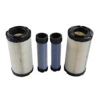 Galloparts M123378 - Juego de 2 filtros de aire M807331 compatible con Kawasaki Engine FX651 FX691 FX730 FX751 FX801 FX850 FX921 FXT00V compatible con John Deere UTV Gator TS TX CS CX TH HPX