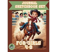 Galloping Dreams: A Journal Sketchbook for Girls 4-8: Horse Sports-Themed Interior | 50 Lined Writing Pages | 50 Sketching Pages |Horse Rider-Inspired Doodle Borders | 7.5x9.25