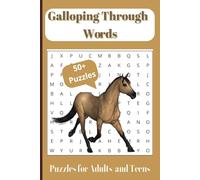 Galloping Through Words: A Horse-Themed Word Search Adventure for Adults and Teens Puzzle Lovers