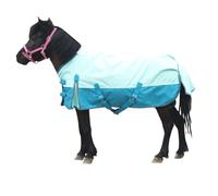 Gallopoff 1200D - Manta exterior impermeable para mini caballo/pony | Exterior de ripstop 1200D, chaqueta impermeable y transpirable, forro liso, para mantenerse seco bajo la lluvia y en el barro