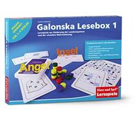 Galonska Lesebox 1: Lernspiele zur Förderung der Lesekompetenz und der visuellen Wahrnehmung