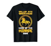 Galope en la grandeza Año del Caballo 2026 Año Nuevo Camiseta