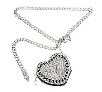 GALPADA 1 Bolso De Cadena para La Cintura para Bolso con Decoración De Diamantes De Imitación Bolso con Cadena A La Moda para