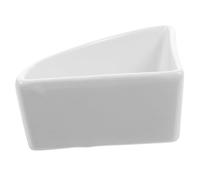 GALPADA 1 Cuenco Triangular para Hámster Comedero para Pájaros con Forma De Paraguas para Perros Gatos Comida para Hámster Juguete para Cobayas Jaulas para Cobayas Cuenco De