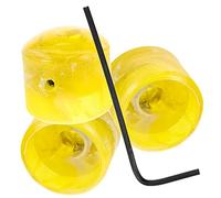 GALPADA 1 Juego Botón De Potenciómetro De Guitarra Eléctrica De Potenciómetro Guitarra De Perillas De Velocidad Cúpula Guitarra Electrica Volumen Negro El Plastico Yellow