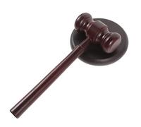 GALPADA 1 Juego De Martillo De Juez De Juguete Martillo De Juez De Derecho Subasta Sala del Tribunal Martillos De Tribunal Adorno De Martillo Accesorio De Martillo Martillo De