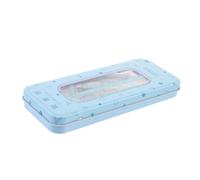 GALPADA 1 juego Kit de Regla y Transportador Profesional de Geometría de de Dibujo para Estudiantes y Oficinas Color Azul y Portátil