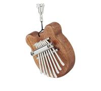 GALPADA 1 juego Mini Kalimba Portátil de Notas para Principiantes Piano de Pulgar Práctico y Ligero Color Marrón para Adultos