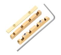 GALPADA 1 Juego Tuerca de Latón Ajustable para Eléctrico con Tecnología de Ranurado Preciso Reducción de Ruido Accesorio para Instrumentos Musicales