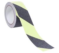 GALPADA 1 rollo Cinta Antideslizante Luminosa de Advertencia de Metros Cinta Adhesiva Reflectante para Escaleras Interior y Exterior Brilla Instalación y Rápida Alta Visibilidad