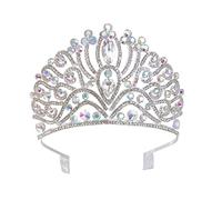 GALPADA 1 Tiara Para Mujer Tocado Brillante Para Mujer Decorativa Para Novia Decoración De Boda Para Fiesta De Boda De Novia De De
