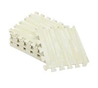 GALPADA 10 Alfombrillas de Suelo de Eva Diseño Imitación Madera para Bebés y Niños, Tapete de Juego Seguro, Cómodo y Relajante para Actividades y Descanso