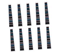 GALPADA 10 hojas Pegatinas para Diapasón Violín de Guía de Dedo Adhesiva para Intonación Principiantes Fácil de Usar Sin Daño